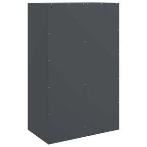 Μπουφές Ανθρακί 67x39x107 εκ. από Ατσάλι - Pakobazaar