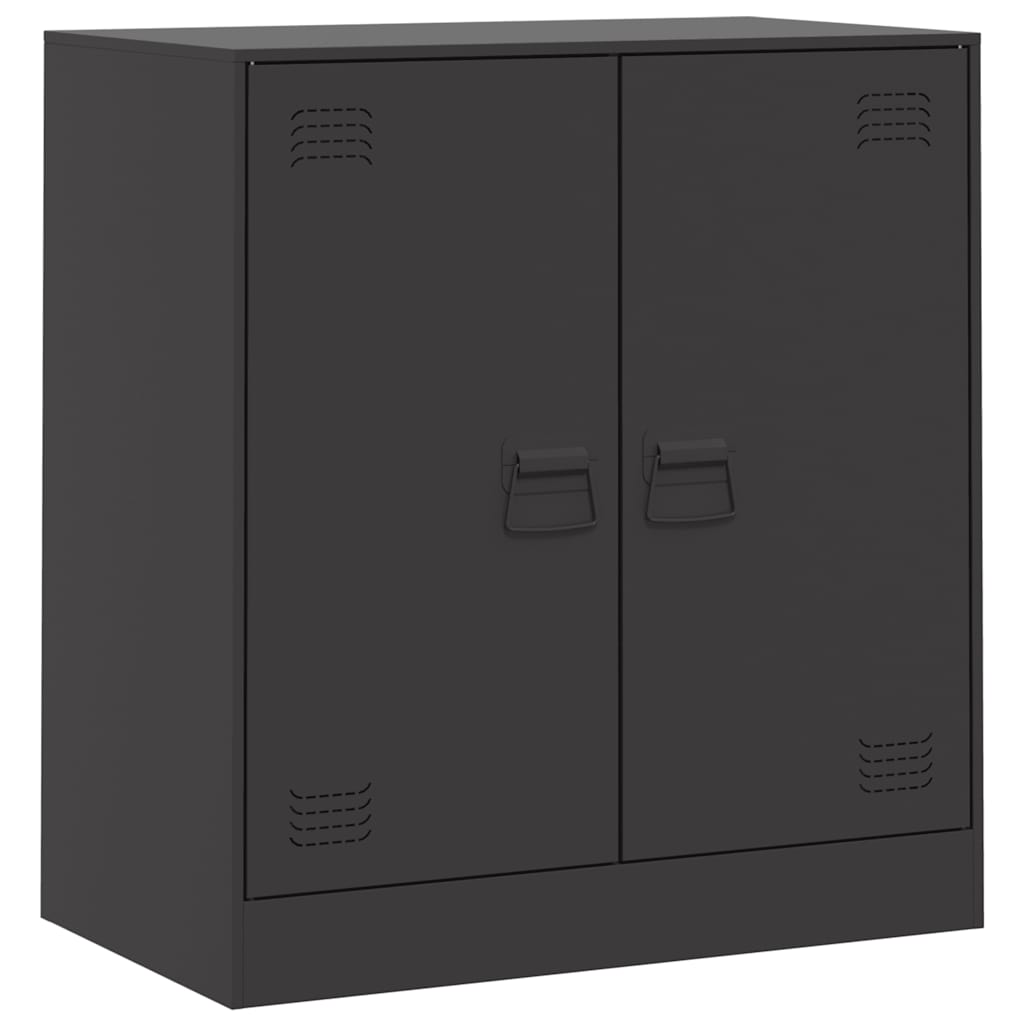Ντουλάπι Μαύρο 67 x 39 x 73 εκ. από Ατσάλι