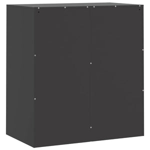 Ντουλάπι Μαύρο 67 x 39 x 73 εκ. από Ατσάλι