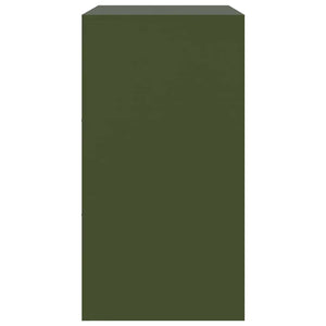 Ντουλάπι Πράσινο Λαδί 67x39x73 εκ. από Ατσάλι - Pakobazaar