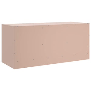 Έπιπλο Τηλεόρασης Ροζ 99x39x44 εκ. από Ατσάλι