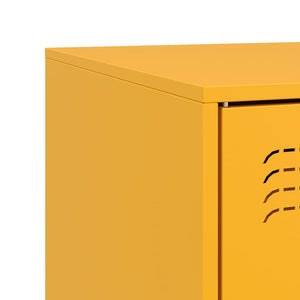 Έπιπλο Τηλεόρασης Μουσταρδί Κίτρινο 99x39x44 εκ. από Ατσάλι - Pakobazaar