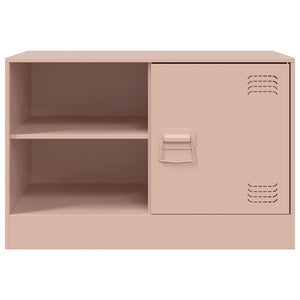 Έπιπλα Τηλεόρασης 2 τεμ. Ροζ 67 x 39 x 44 εκ. από Χάλυβα