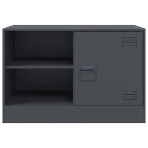 Έπιπλα Τηλεόρασης 2 τεμ. Ανθρακί 67 x 39 x 44 εκ. από Χάλυβα