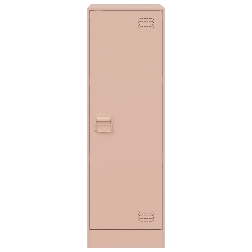 Ντουλάπι Ροζ 34,5x39x107 εκ. από Ατσάλι