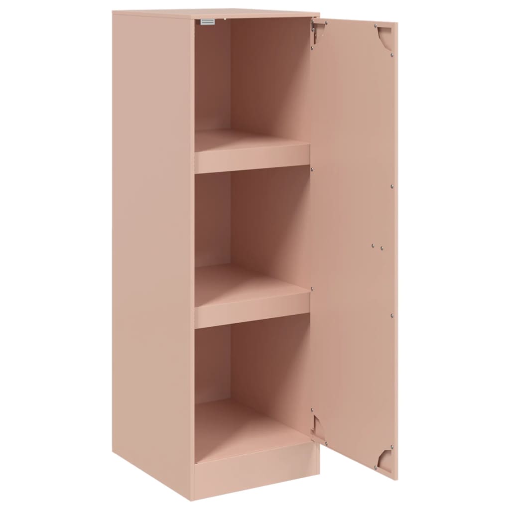 Ντουλάπι Ροζ 34,5x39x107 εκ. από Ατσάλι