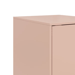 Ντουλάπι Ροζ 34,5x39x107 εκ. από Ατσάλι