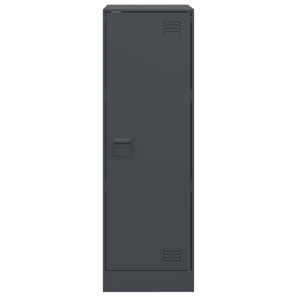 Μπουφές Ανθρακί 34,5x39x107 εκ. από Ατσάλι