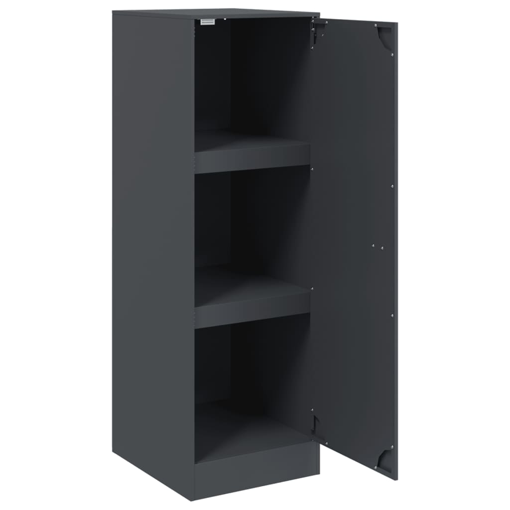 Μπουφές Ανθρακί 34,5x39x107 εκ. από Ατσάλι