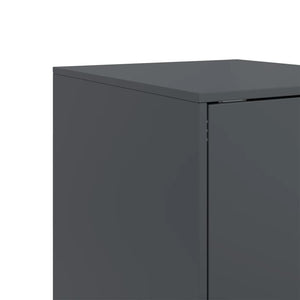 Μπουφές Ανθρακί 34,5x39x107 εκ. από Ατσάλι