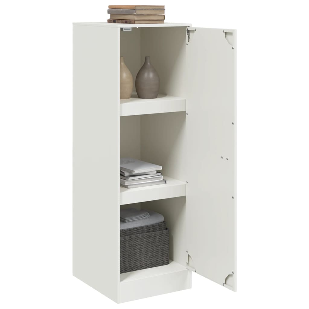 Μπουφές Λευκός 34,5x39x107 εκ. από Ατσάλι