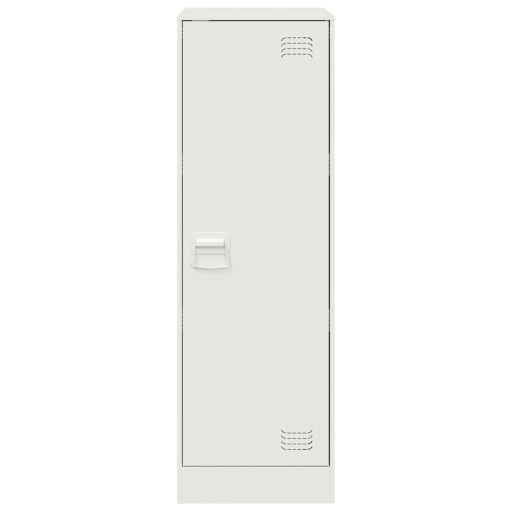 Μπουφές Λευκός 34,5x39x107 εκ. από Ατσάλι