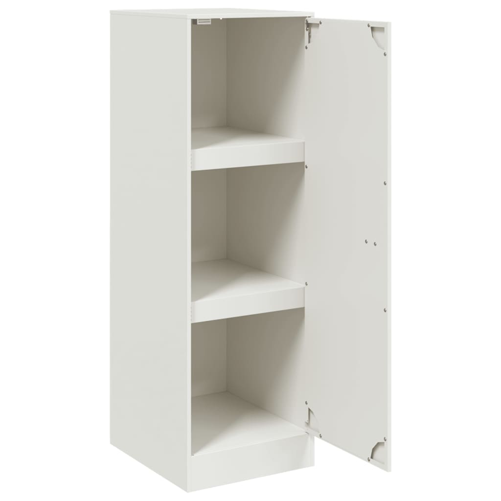Μπουφές Λευκός 34,5x39x107 εκ. από Ατσάλι