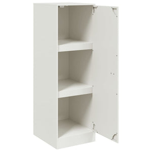 Μπουφές Λευκός 34,5x39x107 εκ. από Ατσάλι