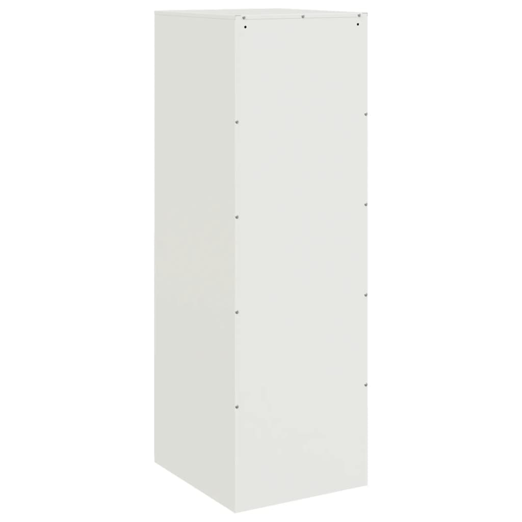 Μπουφές Λευκός 34,5x39x107 εκ. από Ατσάλι