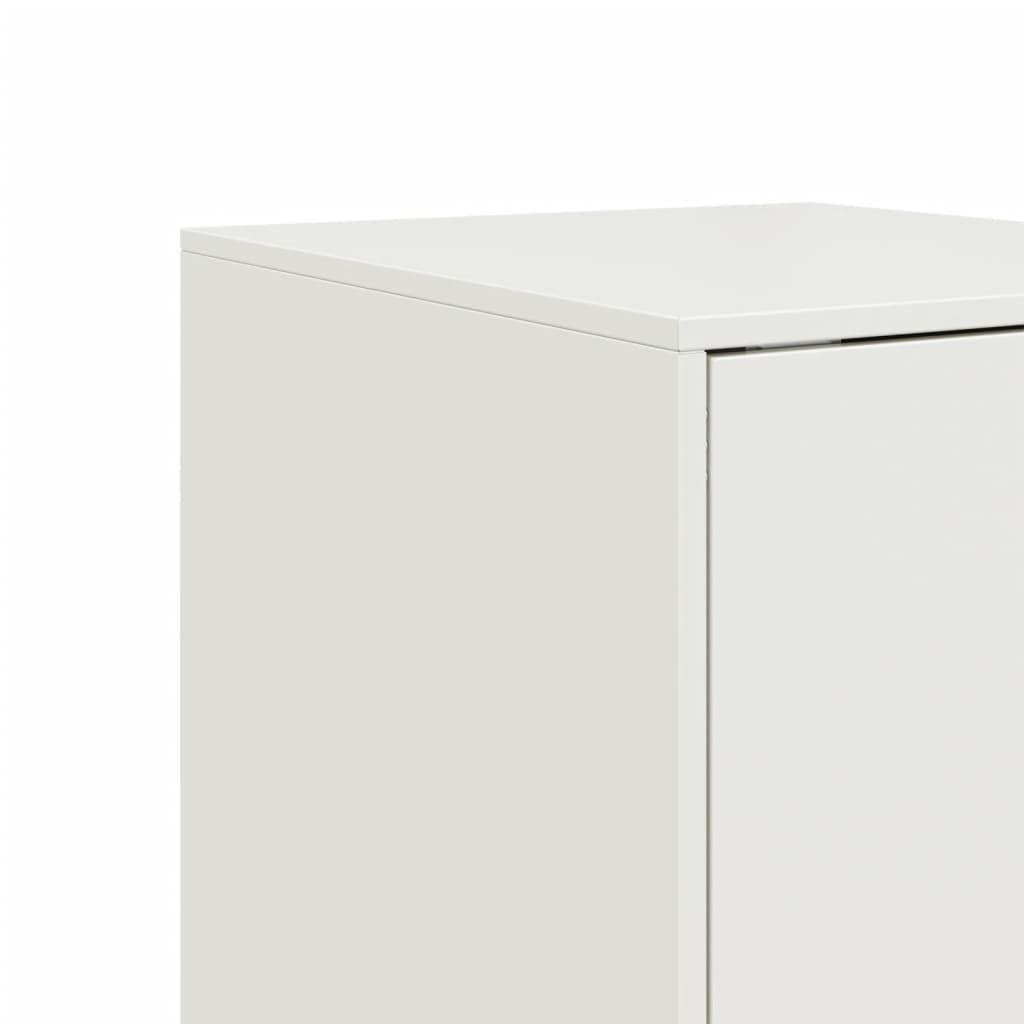 Μπουφές Λευκός 34,5x39x107 εκ. από Ατσάλι