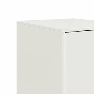 Μπουφές Λευκός 34,5x39x107 εκ. από Ατσάλι