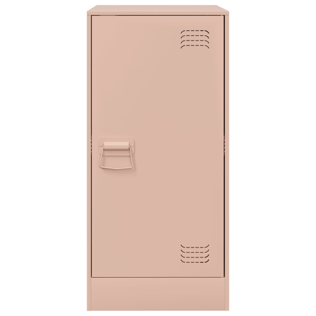 Ντουλάπι Ροζ 34,5x39x73 εκ. από Ατσάλι