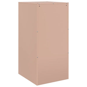 Ντουλάπι Ροζ 34,5x39x73 εκ. από Ατσάλι