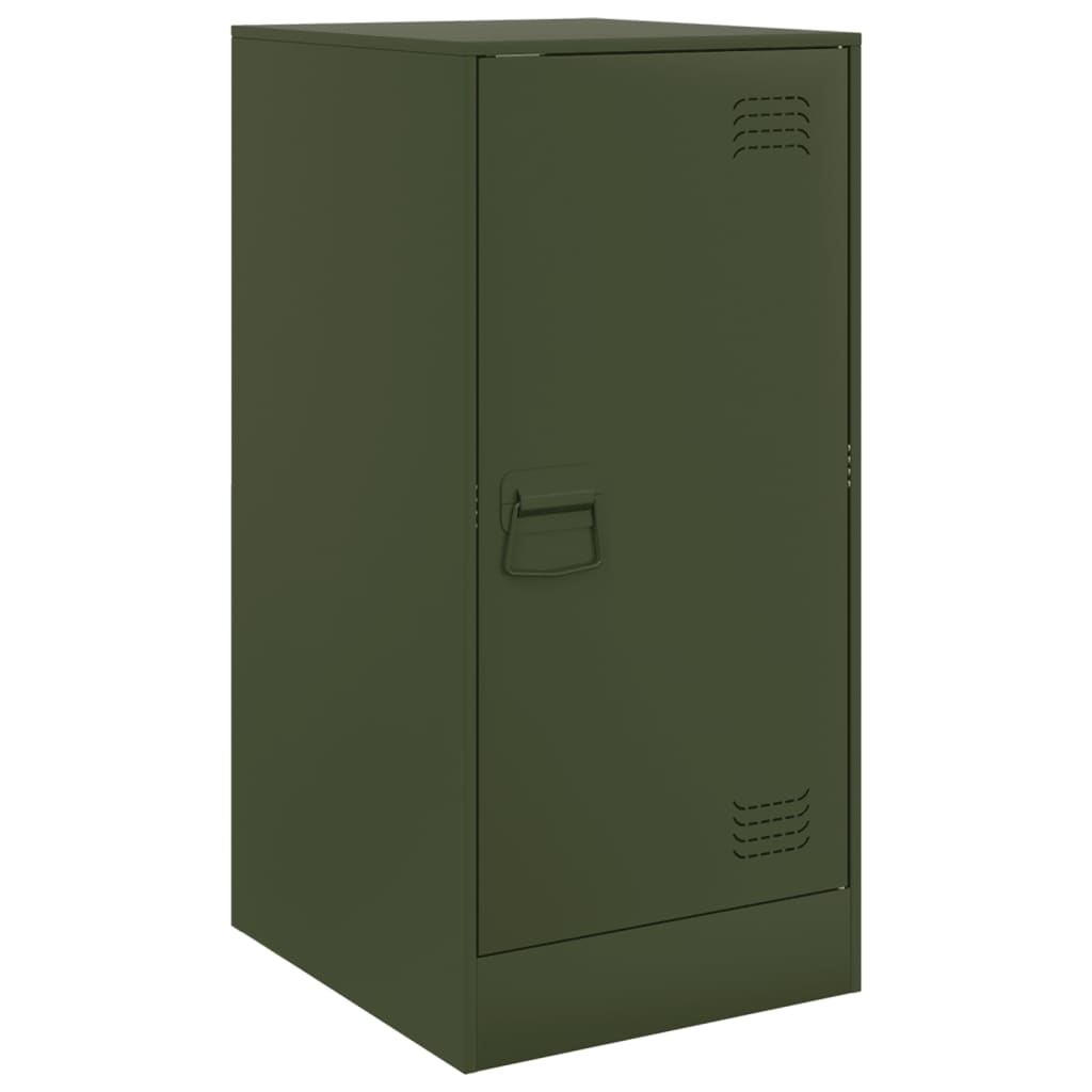 Ντουλάπι Πράσινο Λαδί 34,5 x 39 x 73 εκ. από Ατσάλι