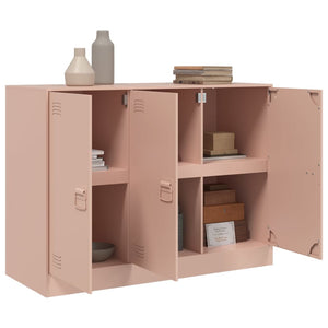 Ντουλάπι Ροζ 99x39x73 εκ. από Ατσάλι - Pakobazaar