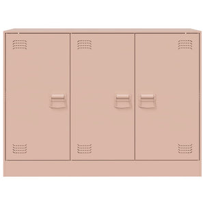 Ντουλάπι Ροζ 99x39x73 εκ. από Ατσάλι - Pakobazaar