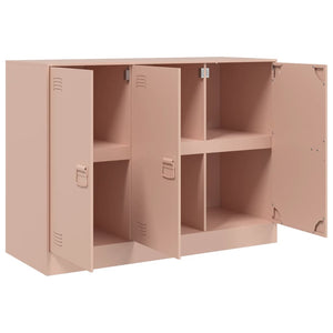 Ντουλάπι Ροζ 99x39x73 εκ. από Ατσάλι - Pakobazaar