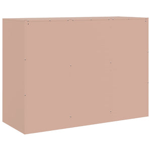 Ντουλάπι Ροζ 99x39x73 εκ. από Ατσάλι - Pakobazaar