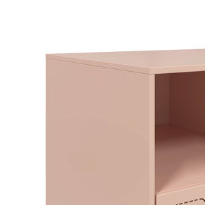 Έπιπλο Τηλεόρασης Ροζ 99x39x44 εκ. από Ατσάλι