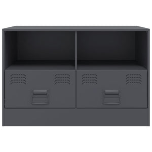 Έπιπλο Τηλεόρασης Ανθρακί 67x39x44 εκ. από Χάλυβα