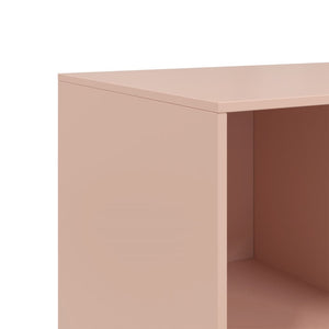Ντουλάπι Ροζ 99x39x73 εκ. από Ατσάλι
