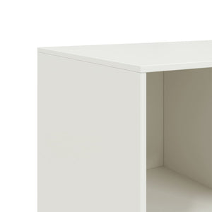 Μπουφές Λευκός 99x39x73 εκ. από Ατσάλι