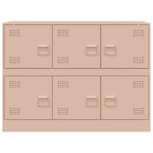 Ντουλάπι Ροζ 99x39x73 εκ. από Ατσάλι - Pakobazaar