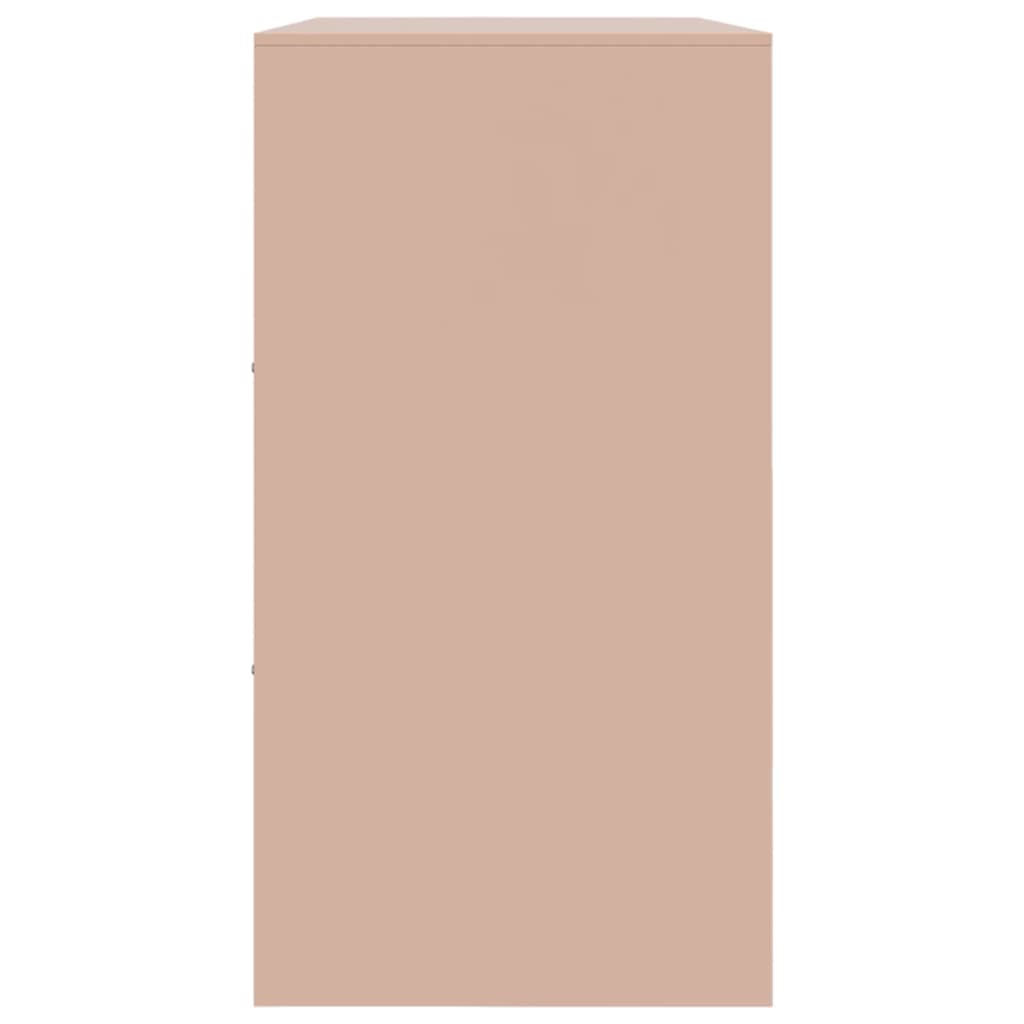 Ντουλάπι Ροζ 99x39x73 εκ. από Ατσάλι - Pakobazaar