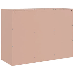 Ντουλάπι Ροζ 99x39x73 εκ. από Ατσάλι - Pakobazaar