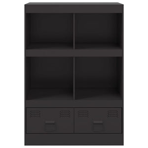 Ντουλάπι Μαύρο 67x39x95 εκ. από Ατσάλι