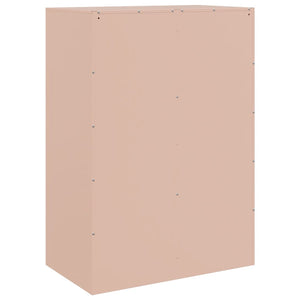 Ραφιέρα Ροζ 67x39x95 εκ. από Ατσάλι