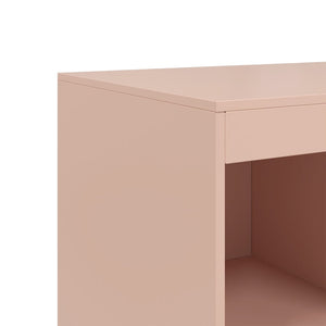 Ραφιέρα Ροζ 67x39x95 εκ. από Ατσάλι