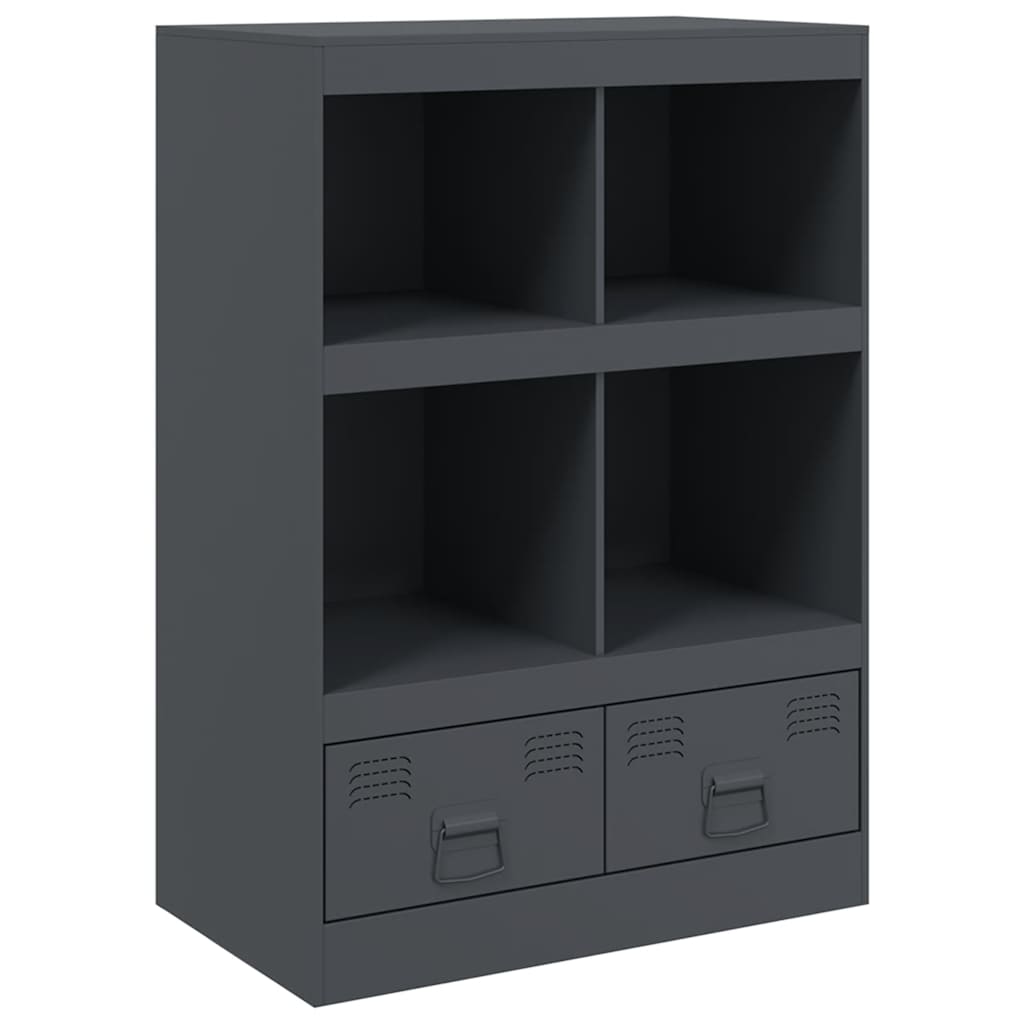 Ντουλάπι Ανθρακί 67 x 39 x 95 εκ. από Ατσάλι