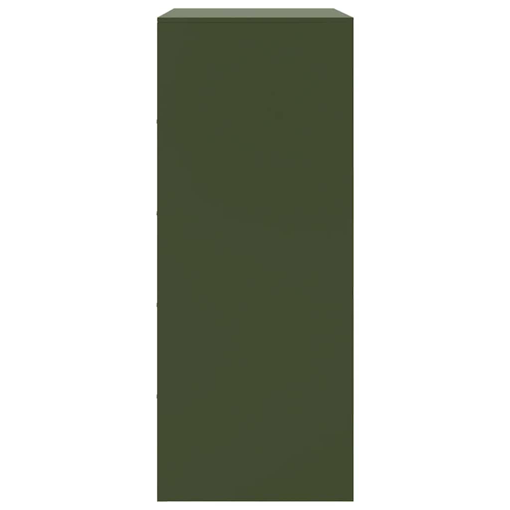 Ραφιέρα Πράσινο Λαδί 67x39x95 εκ. από Ατσάλι - Pakobazaar