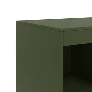 Ραφιέρα Πράσινο Λαδί 67x39x95 εκ. από Ατσάλι - Pakobazaar