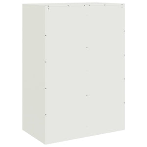 Ραφιέρα Λευκή 67x39x95 εκ. από Ατσάλι