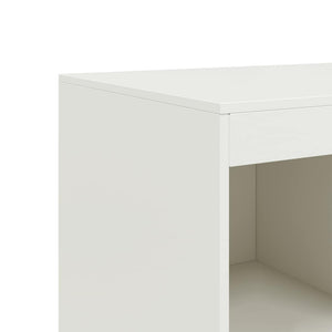 Ραφιέρα Λευκή 67x39x95 εκ. από Ατσάλι