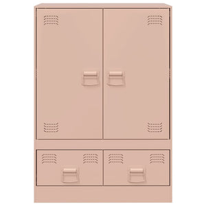 Ραφιέρα Ροζ 67x39x95 εκ. από Ατσάλι