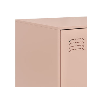 Ραφιέρα Ροζ 67x39x95 εκ. από Ατσάλι