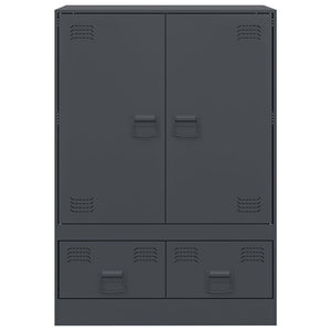 Ντουλάπι Ανθρακί 67 x 39 x 95 εκ. από Ατσάλι - Pakobazaar