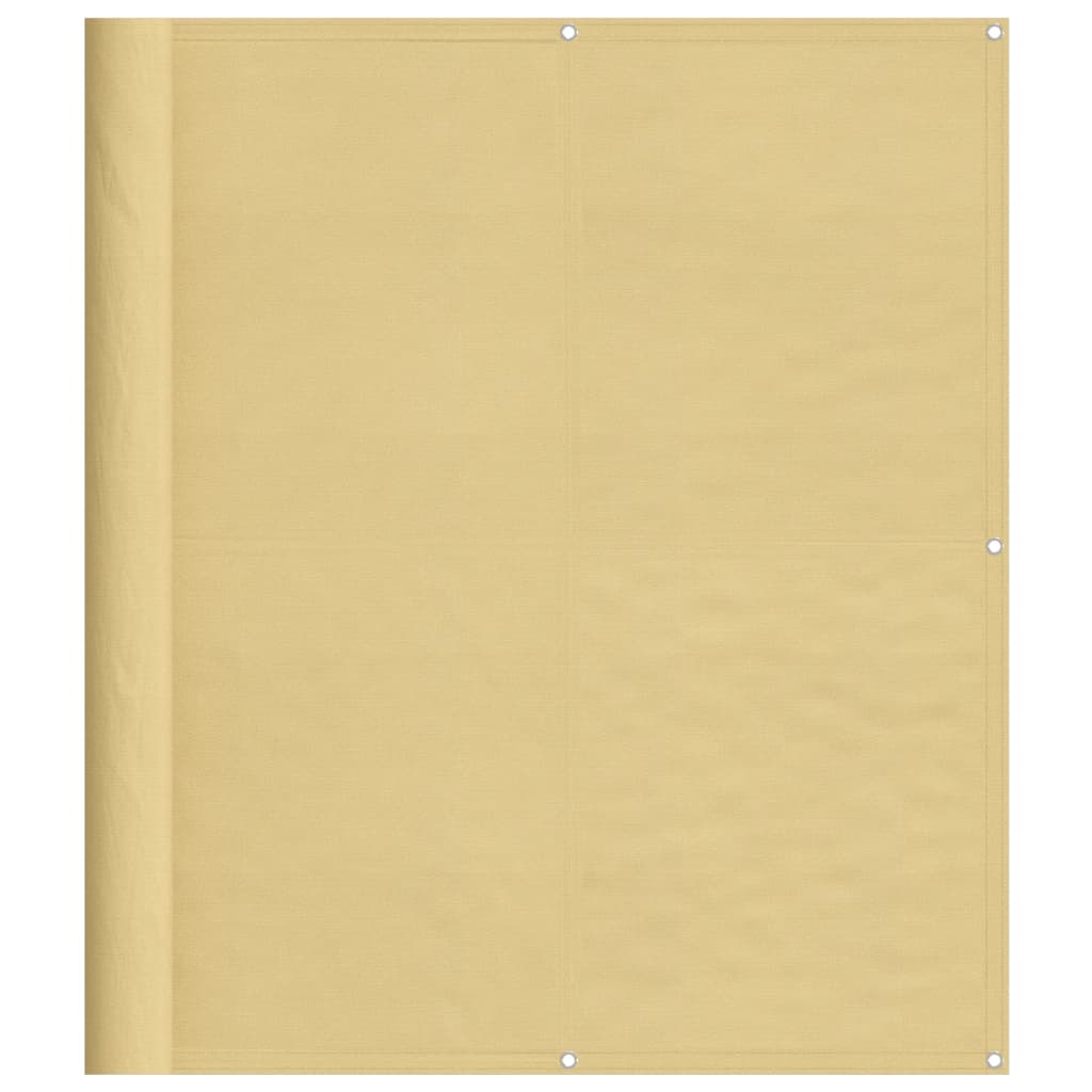 Διαχωριστικό Βεράντας Άμμου 120x400εκ 100% Πολ. Ύφασμα Oxford