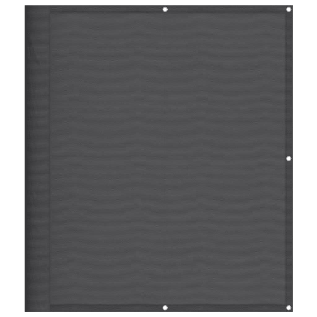 Διαχωριστικό Βεράντας Ανθρακί 120x800εκ 100% Πολ. Ύφασμα Oxford