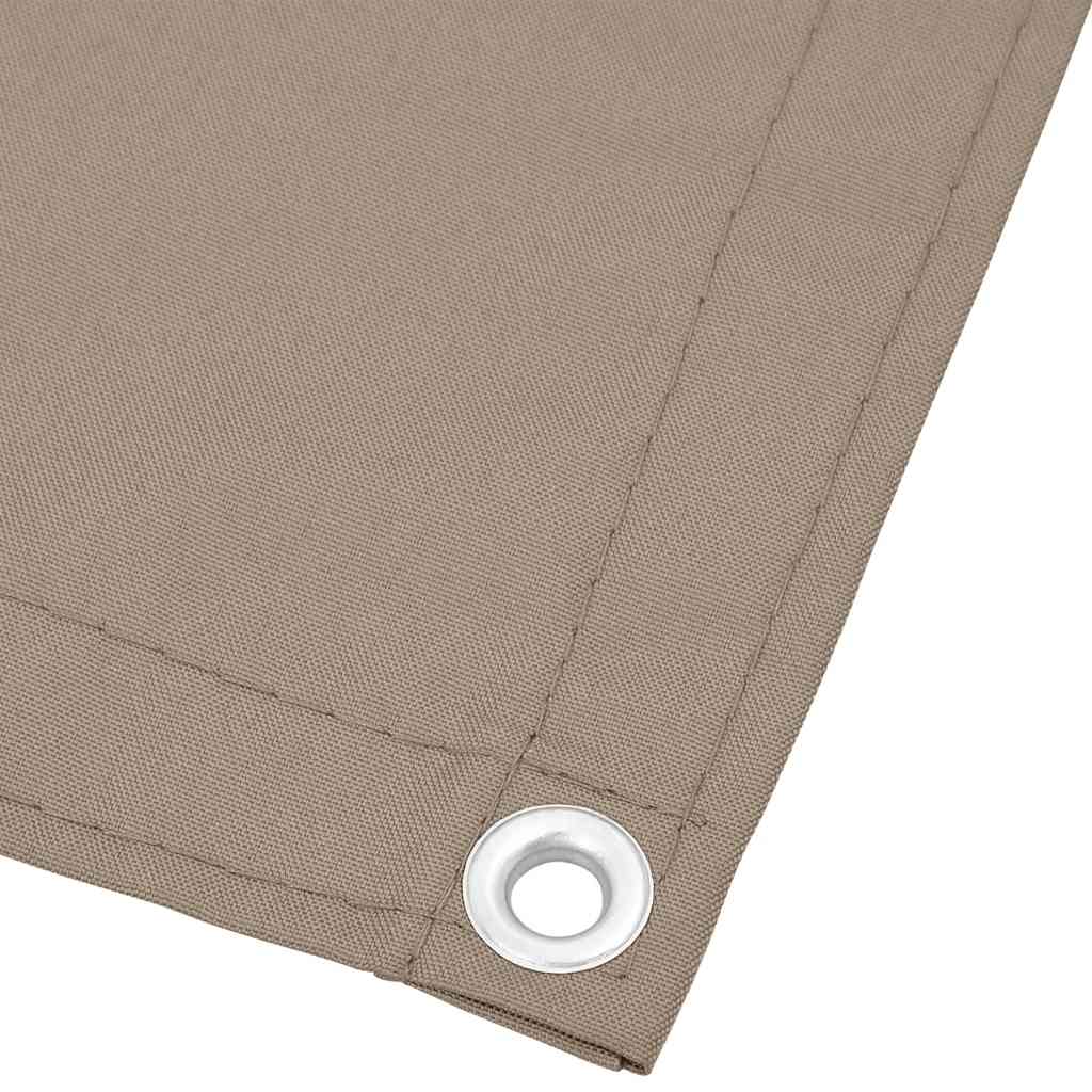 Διαχωριστικό Βεράντας Taupe 75x1000εκ 100% Πολ. Ύφασμα Oxford - Pakobazaar