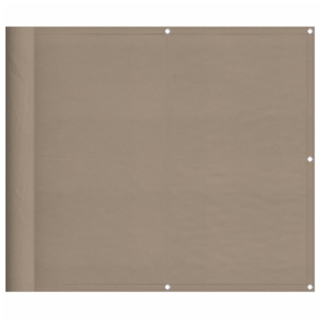 Διαχωριστικό Βεράντας Taupe 90x800εκ 100% Πολ. Ύφασμα Oxford - Pakobazaar